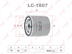 ������ �������� LYNXauto LC1807 LC1807 ����