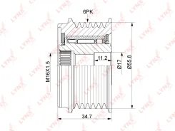 ����� ���������� ���� ���������� LYNXauto PA1159 PA1159 ����