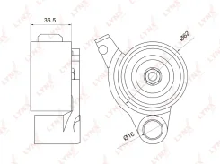 ����� �������� ����� ��� LYNXauto PB1076 PB1076 ����