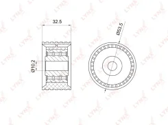 ����� �������� ����� ��� LADA Largus LYNXauto PB3028 PB3028 ����