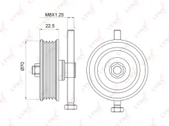 ����� �������� ���������� ����� LYNXauto PB5042 PB5042 ����