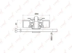 ����� �������� ���������� ����� LYNXauto PB5017 PB5017 ����