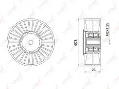 ����� �������� ��������� ������������ LYNXauto PB5035 PB5035 ����