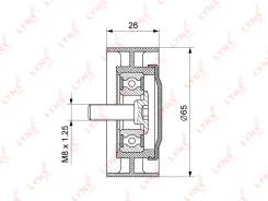 ����� �������� ���������� ����� LADA Largus LYNXauto PB5132 PB5132 ����