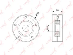 ����� �������� ���������� ����� LYNXauto PB5341 PB5341 ����