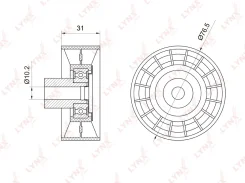����� �������� ���������� ����� LYNXauto PB7011 PB7011 ����