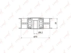 ����� �������� ��������� ������������ LYNXauto PB7019 PB7019 ����