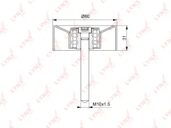 ����� �������� ���������� ����� LYNXauto PB7221 PB7221 ����