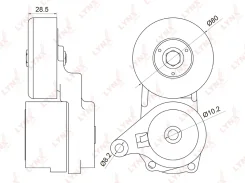 ���������� ����� ��������� ������������ LYNXauto PT3024 PT3024 ����