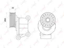���������� ����� ��������� ������������ LYNXauto PT3012 PT3012 ����