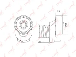 ����� �������� ���������� ����� LYNXauto PT3105 PT3105 ����