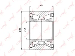 �������� ���������� ������� ������ | ��� | LYNXauto WB1204 WB1204 ����