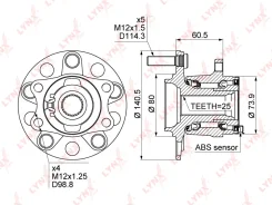 ������� ������ | ��� ����/��� | LYNXauto WH1021 WH1021 ����
