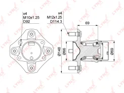 ������� ������ | ��� ����/��� | LYNXauto WH1073 WH1073 ����