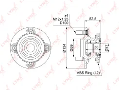 ������� ������ | ��� ����/��� | LYNXauto WH1107 WH1107 ����