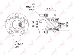 ������� ������ | ��� ����/��� | LYNXauto WH1225 WH1225 ����
