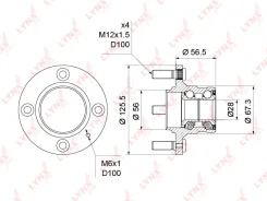 ������� LYNXauto WH-1223 WH1223 ����