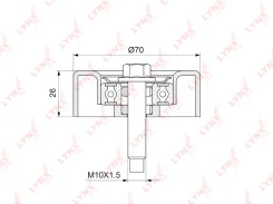 ����� �������� ���������� ����� LYNXauto PB7178 PB7178 ����