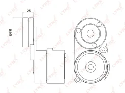 ���������� ����� ��������� ������������ LYNXauto PT3005 PT3005 ����