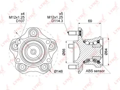 ������� ������ | ��� ����/��� | LYNXauto WH1053 WH1053 ����