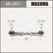 ���� ������� ��������� ������ (���������� ���) ������������ Masuma, 80mm Masuma ML001 ML001 ����