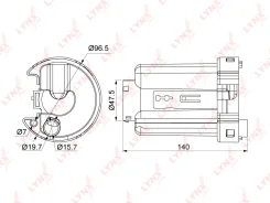 ������ ��������� LYNXauto LF543M LF543M ����