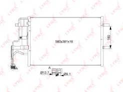 �������� ������������ � ���������� LYNXauto RC0369 RC0369 ����