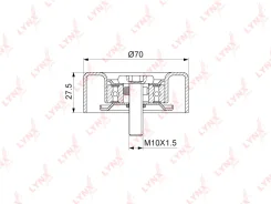 ����� �������� ��������� ������������ LYNXauto PB7203 PB7203 ����