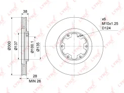 ���� ��������� LYNXauto BN-1110 / RN1226 BN1110 ����