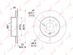 ���� ��������� LYNXauto BN-1080 / RN1081 BN1080 ����