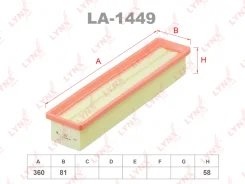 ������ ��������� LYNXauto LA1449 LA1449 ����