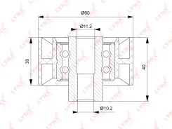 ����� �������� ����� ��� LYNXauto PB3141 PB3141 ����