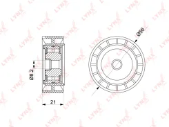 ����� �������� ���������� ����� LYNXauto PB7106 PB7106 ����