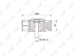 ����� ������������ ��������� LYNXauto 7165PB PB7165 ����