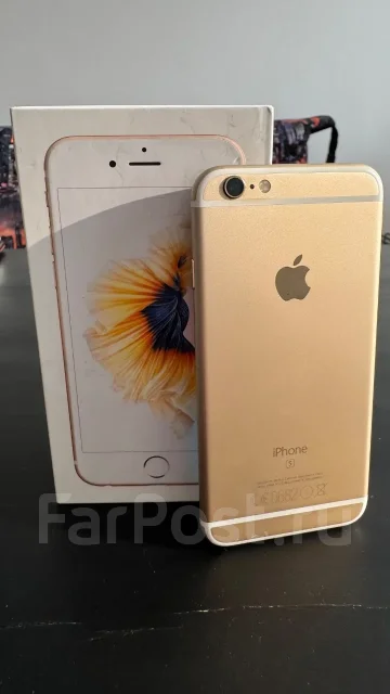 Apple iPhone 6s. �/�, 64 ��, �������, 3G, 4G LTE, Dual-SIM ����