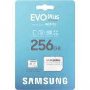����� ������ MicroSDXC 256GB Class 10 Samsung Evo Plus U3 V30 A2 + SD ������� ����