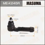 ���������� ������� ���� Masuma KIA SOUL III 18- RH ME-K245R, ������ MEK245R ����