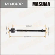 ������� ���� Masuma KIA RIO IV 17- MR-K432 MRK432 ����