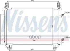 �������� ������������ Toyota Yaris GAS France 05- Nissens ���. 940050 940050 ����