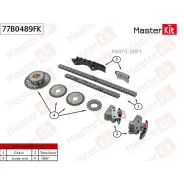 �������� ���� ��� Nissan CG10DE/CG13DE (Europe) Masterkit 77B0489FK 77B0489FK ����