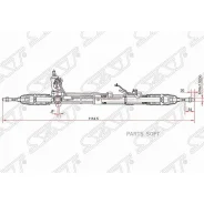 ����� ������� Hyundai Santa Fe 05-12 (����� ����) SAT ST-57700-2B000 ST577002B000 ����