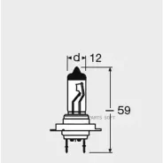 ����� Osram Original LINE (12V, 55W) H7 PX26d 64210 64210 ����