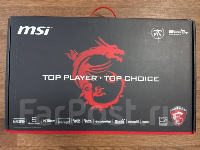 MSI GE62. 15.6", 2,9����, ��� 16 ��, ���� 1 250���, WiFi: 1, Bluetooth: 1, ����������� �� 2��. ����