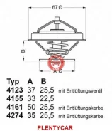 ��������� vw ford seat mercedes - Wahler 4123.80D 412380D ����