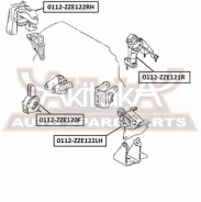 ������� ��������� ����� Asva 0112-ZZE122LH 0112ZZE122LH ����
