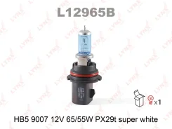 ����� HB5 9007 12V 65/55W PX29T Super White LYNXauto L12965B L12965B ����