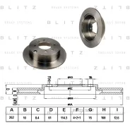 ���� ��������� Hyundai Sonata/Matrix 01- ����. Blitz BS0190 BS0190 ����