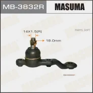 ����� ������� Toyota MARK 2/Chaser ������. ����. ����. Masuma MB3832R MB3832R ����