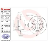 ���� ��������� UV Coated | ��� | Brembo 08C35211 Brembo 08C35211 08C35211 ����