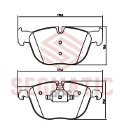 ������� ���� ���� ��� BMW X6 3.0 2009 - 2014, BMW X5 3.0 2008 - 2013, BMW X5 3.0 2010 - 2013 Segmatic ���. SGBP2763 SGBP2763 ����